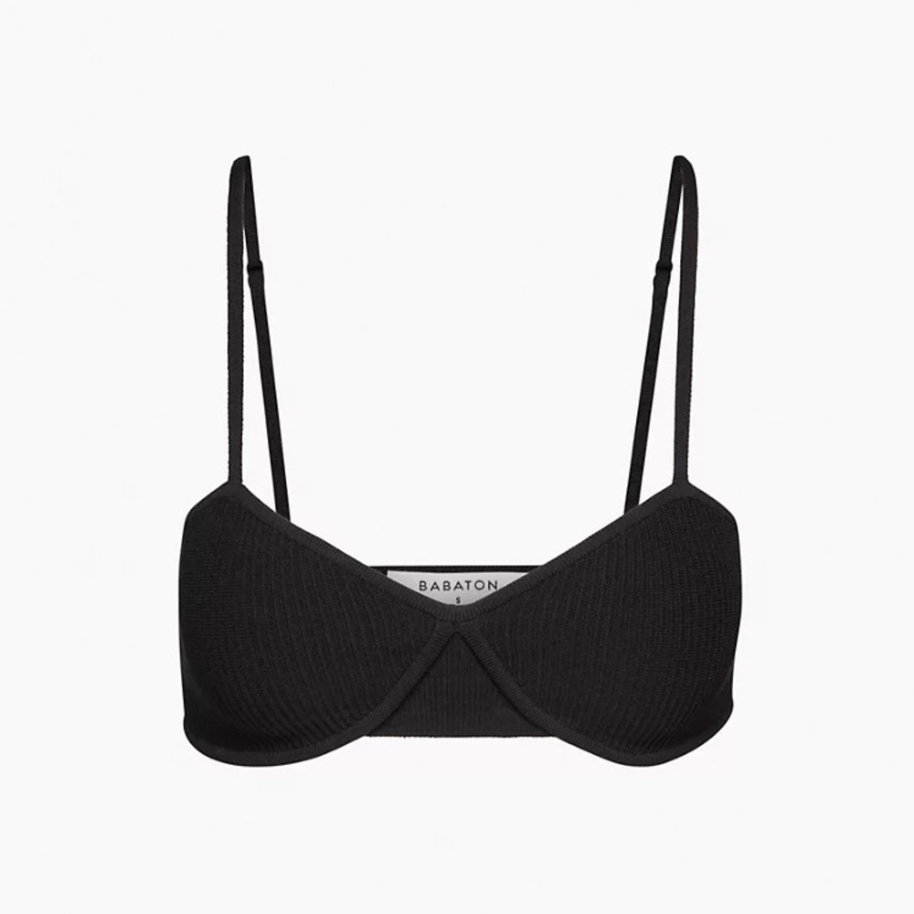 NEW Babaton Sculpt Knit Bra Top